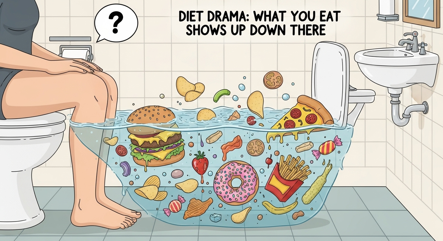 Diet Drama What You Eat Shows Up Down There